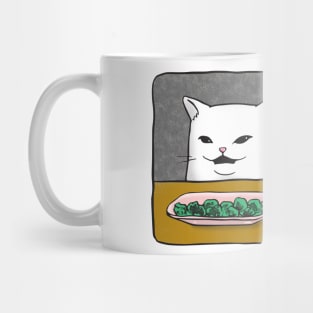 Table Cat Mug